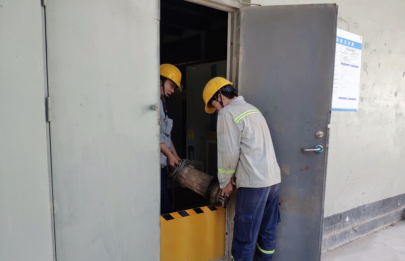 富平公司质料车间：未雨绸缪 拉开防汛战备序幕